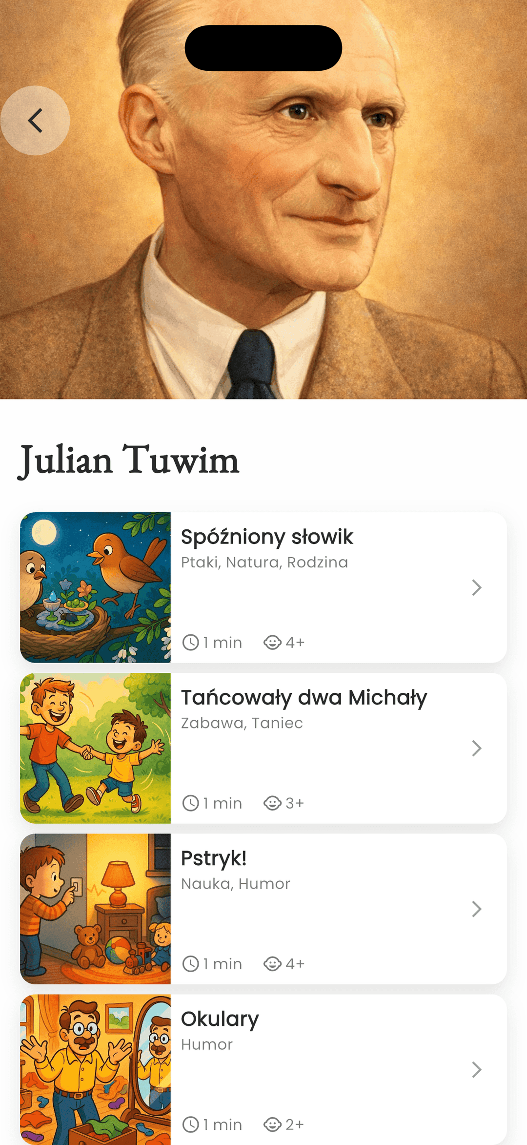 Wiersze dla dzieci — utwory Juliana Tuwima z ilustracjami